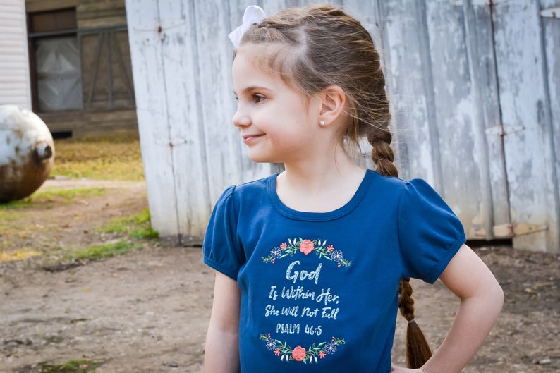 Skirts for Girls Girls Skirt Set Bible Verse Shirt Girls Etsy