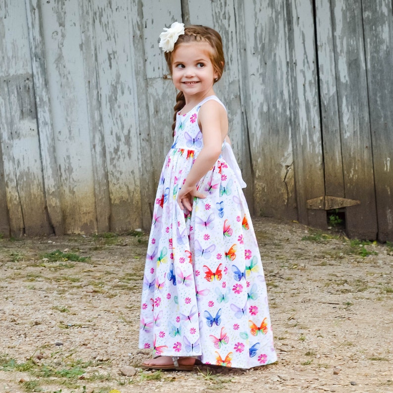 girls maxi sundress