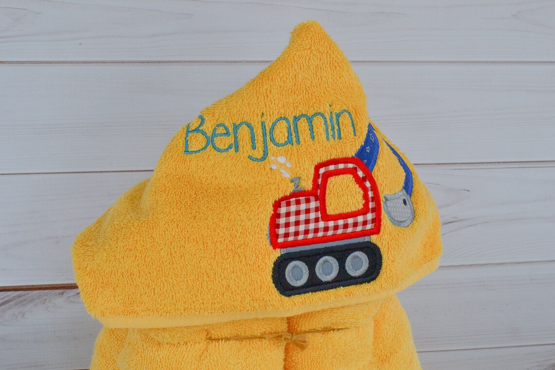 Personalized Hooded Towels Kids Towels Hooded Baby Towels Etsy