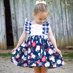 Big Sister - Big Sister Dress - Big Sister Outfit - Cotton Girls Dresses - Sibling Outfits - Personalized Dress - Big Sister Gift - Sundress