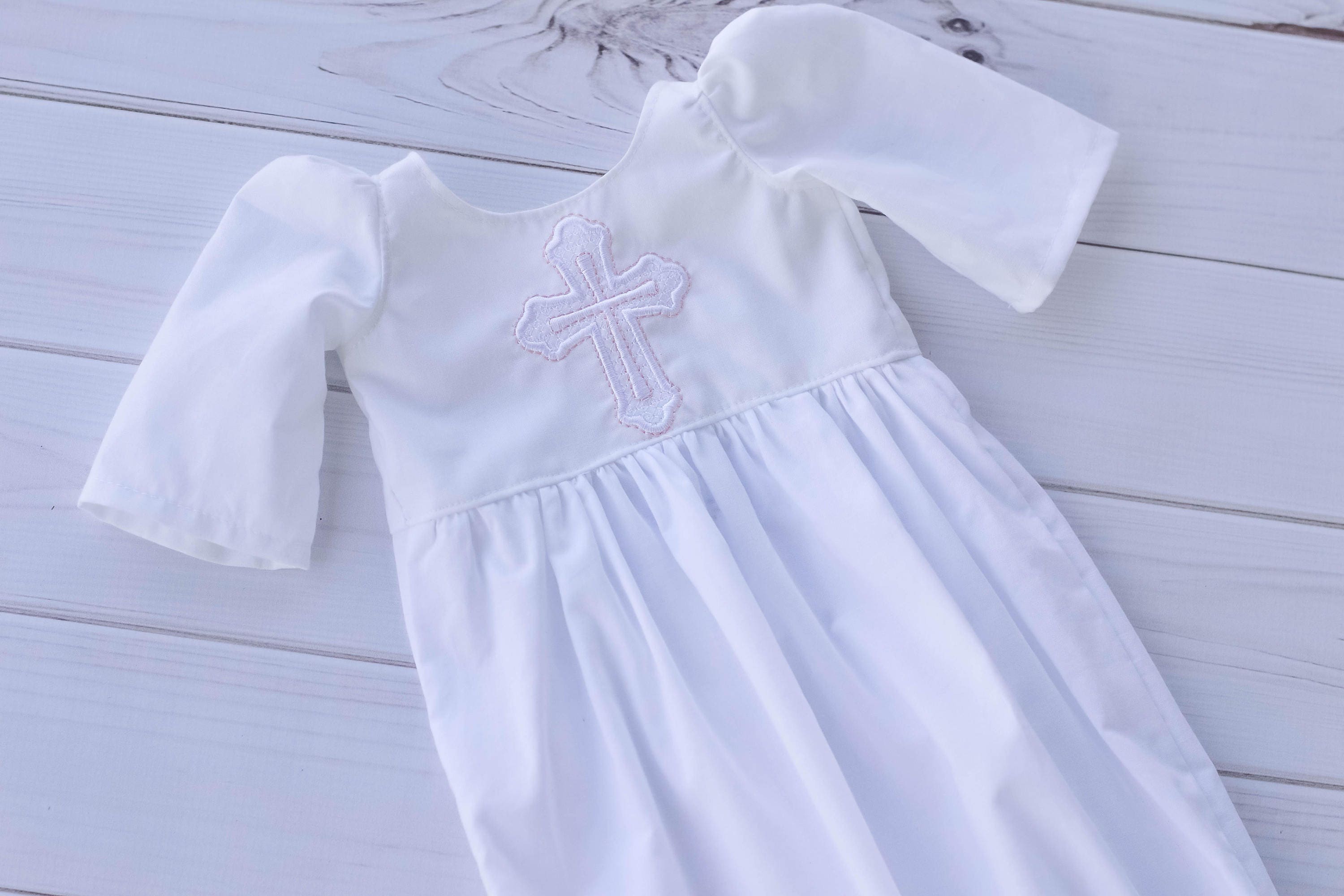 Baptism Gown Baptism Gown Girl Catholic Baptism Gown Etsy