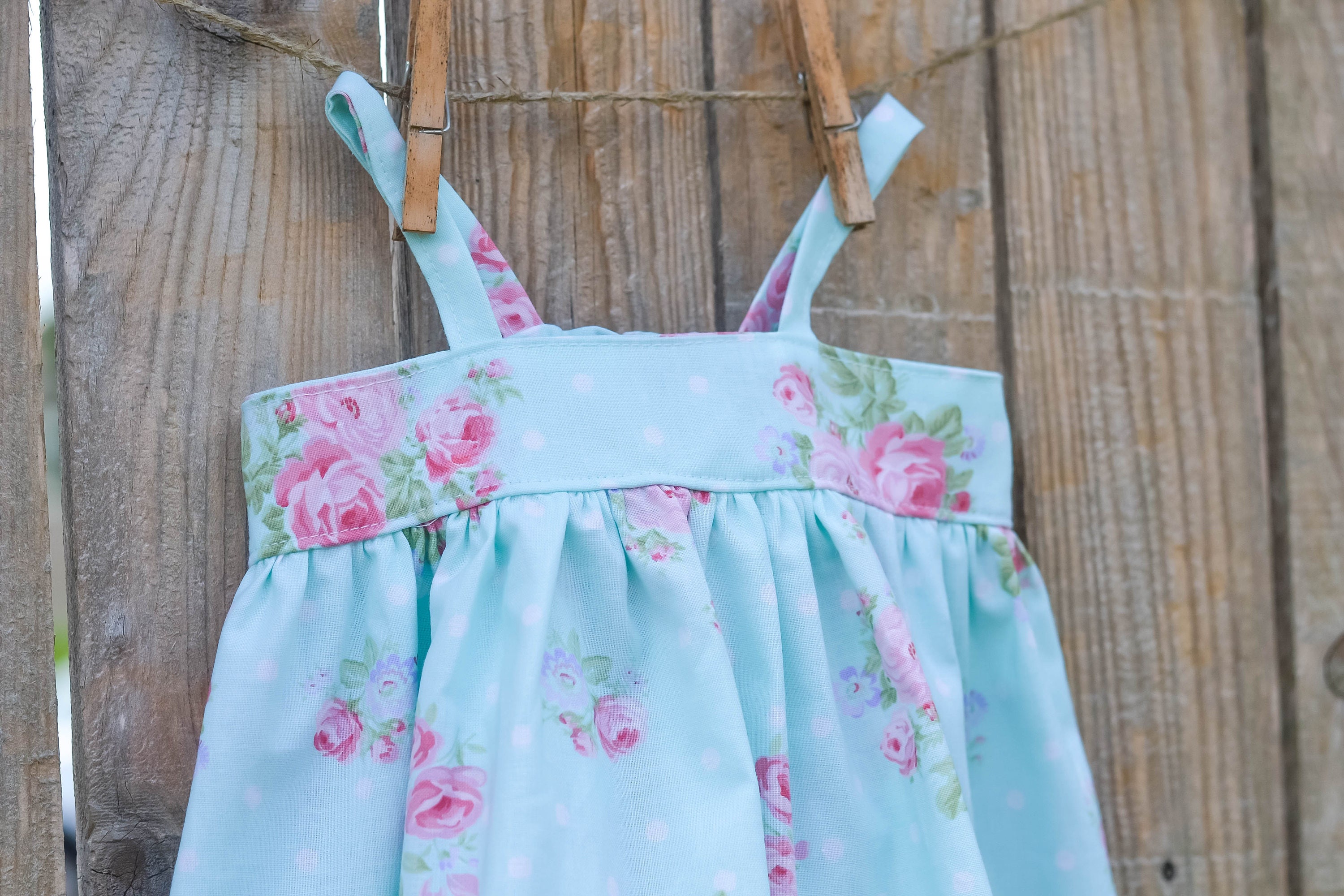 Organic Embroidered Special Sundress - Baby