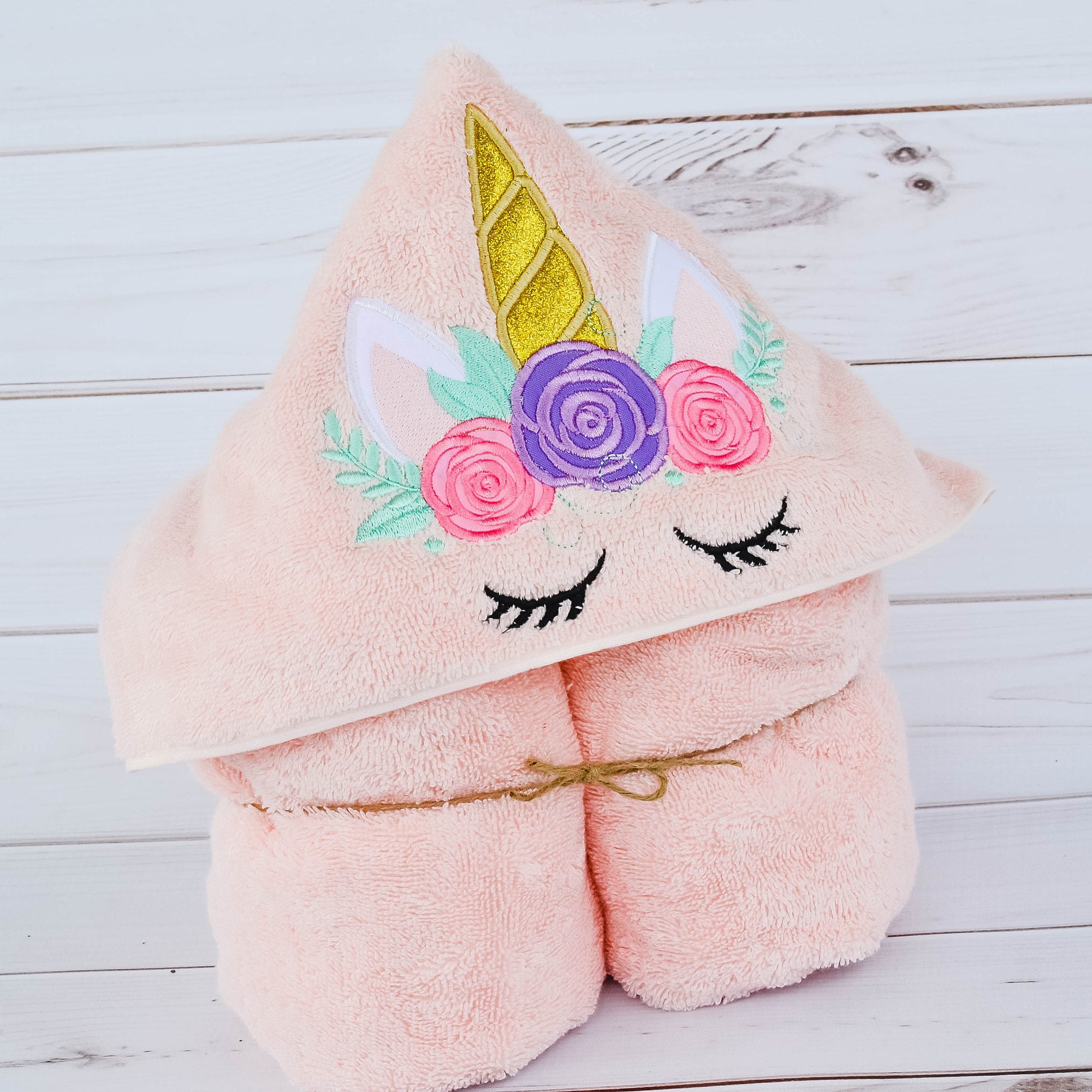 Hooded Towel Unicorn Towel Unicorn Gift Birthday Gift Etsy