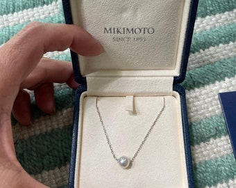 Mikimoto Pendant - Etsy