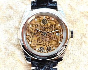 Bottegando Italia Urushi Maki-e Watch No. 40 “Gold Waves”