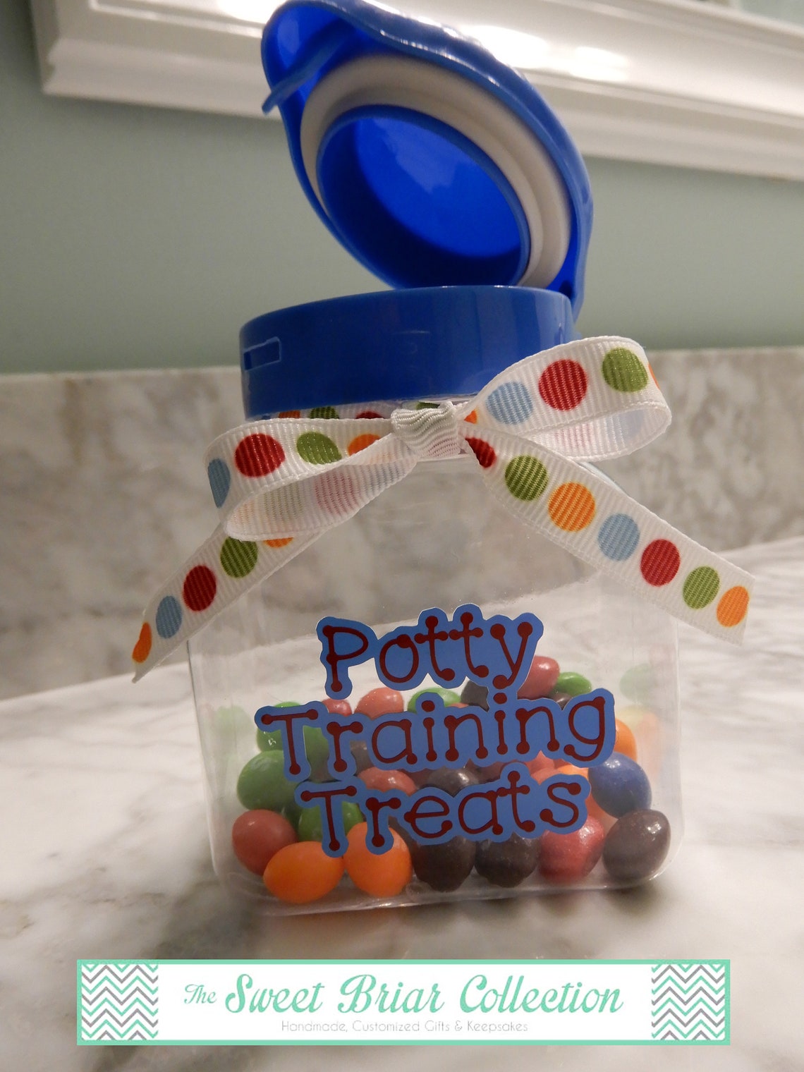 Potty Training Treats Kids Bathroom Decor Etsy