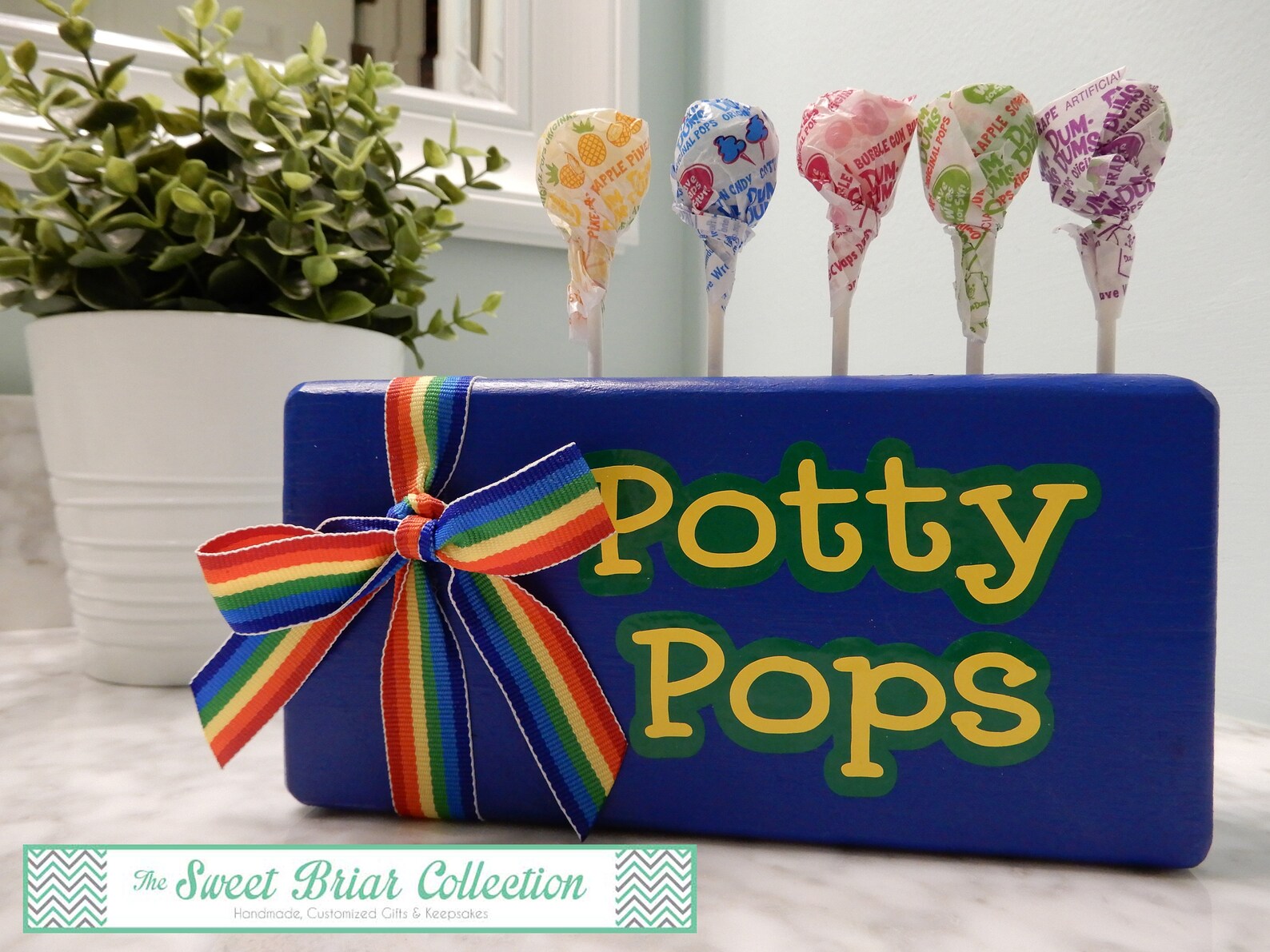 Potty Pops Potty Training Treats Kids Bathroom Decor Etsy