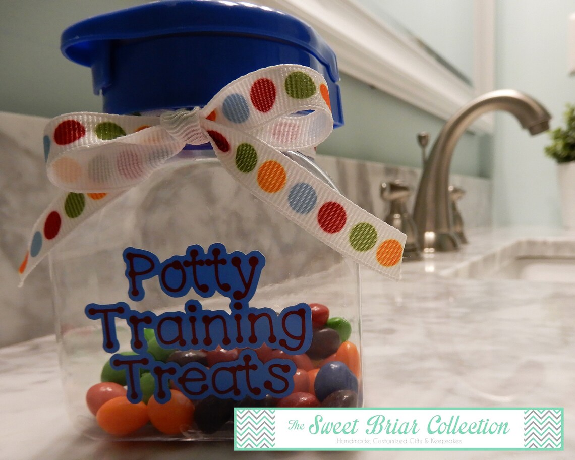 Potty Training Treats Kids Bathroom Decor Etsy