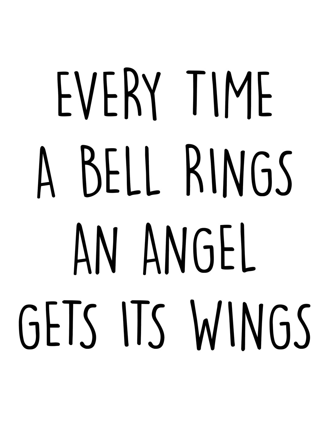 Every Time A Bell Rings Pdf, Svg, Dxf and Png File Etsy