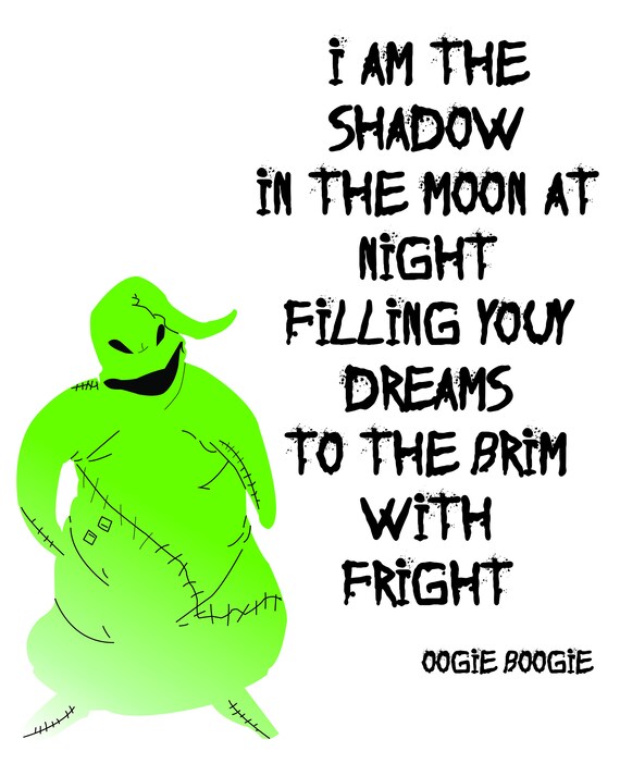 Oogie Boogie Pdf Svg Dxf and Png File Etsy