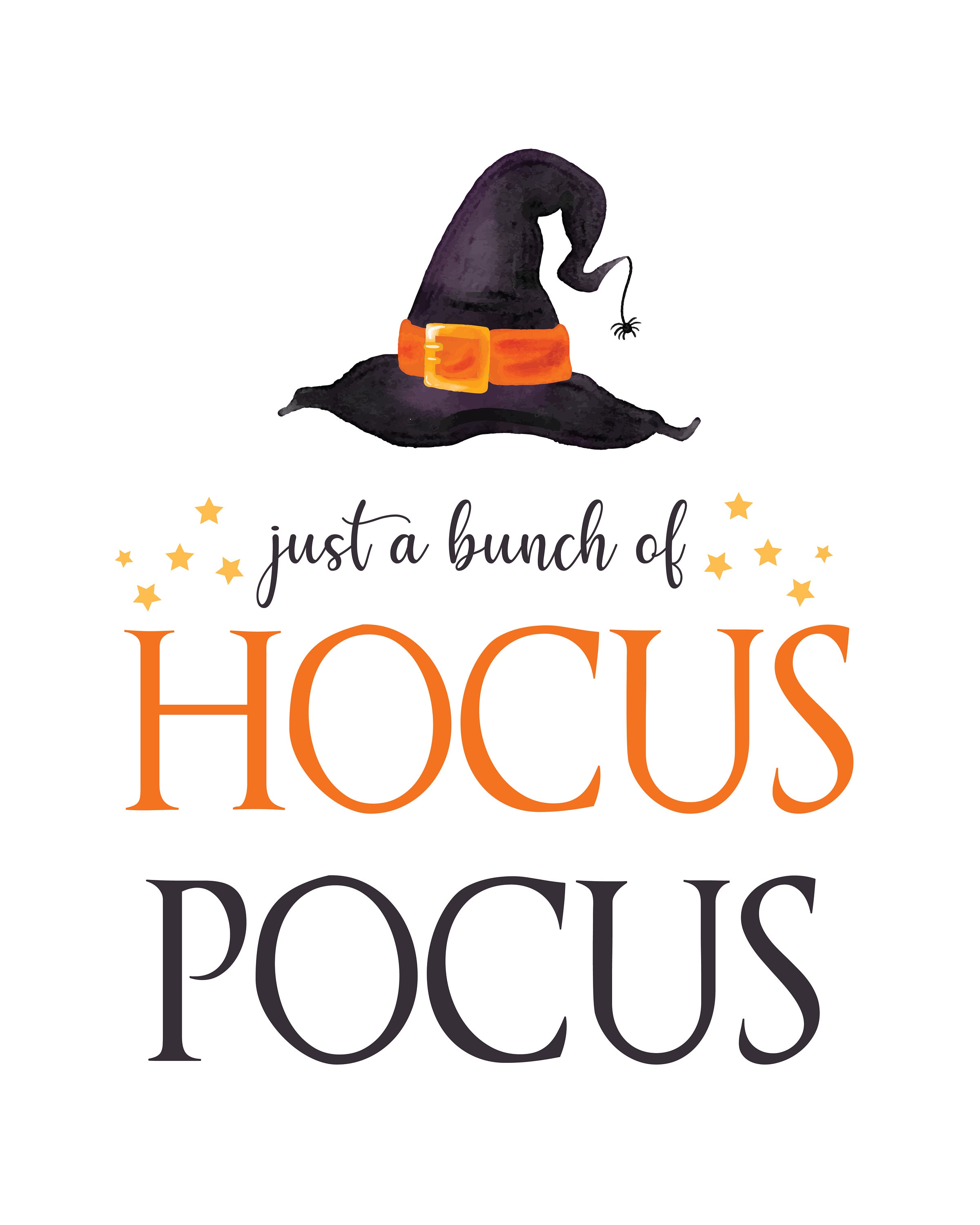 Just A Bunch of Hocus Pocus Printable Etsy