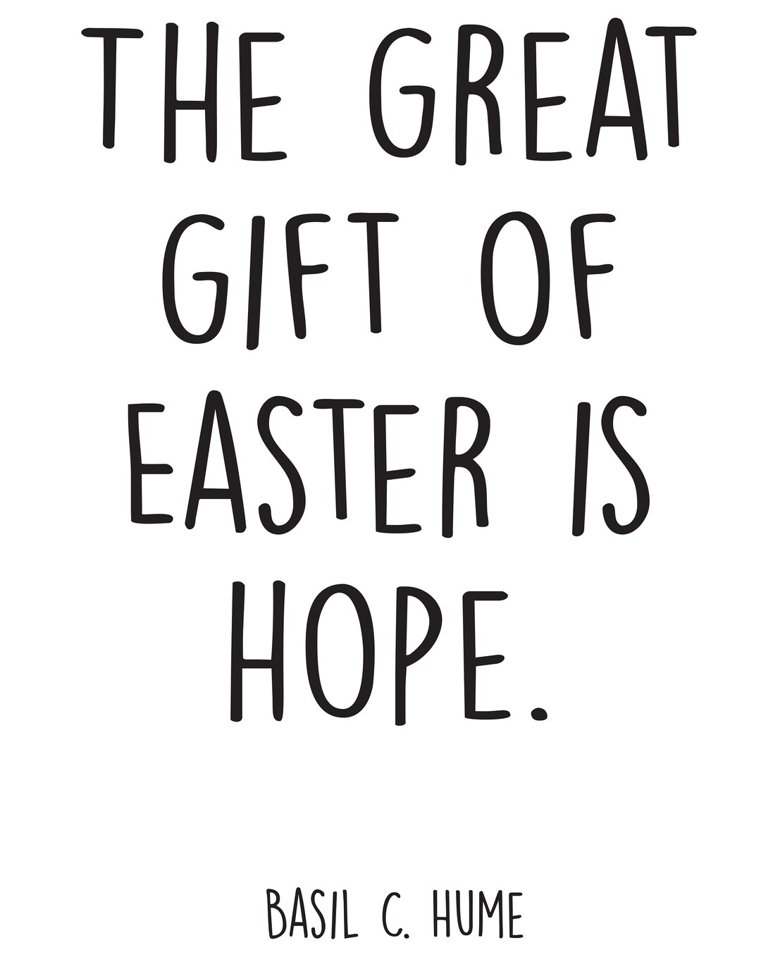 Gift of Easter is Hope Pdf Svg Dxf & Png File Etsy