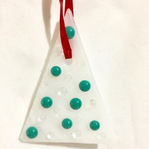 Verschmolzen Glas Christbaumschmuck