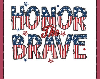 Retro Memories Day PNG, Honor The Brave Retro America PNG, USA flag Png, Brave usa png, proud to be american png