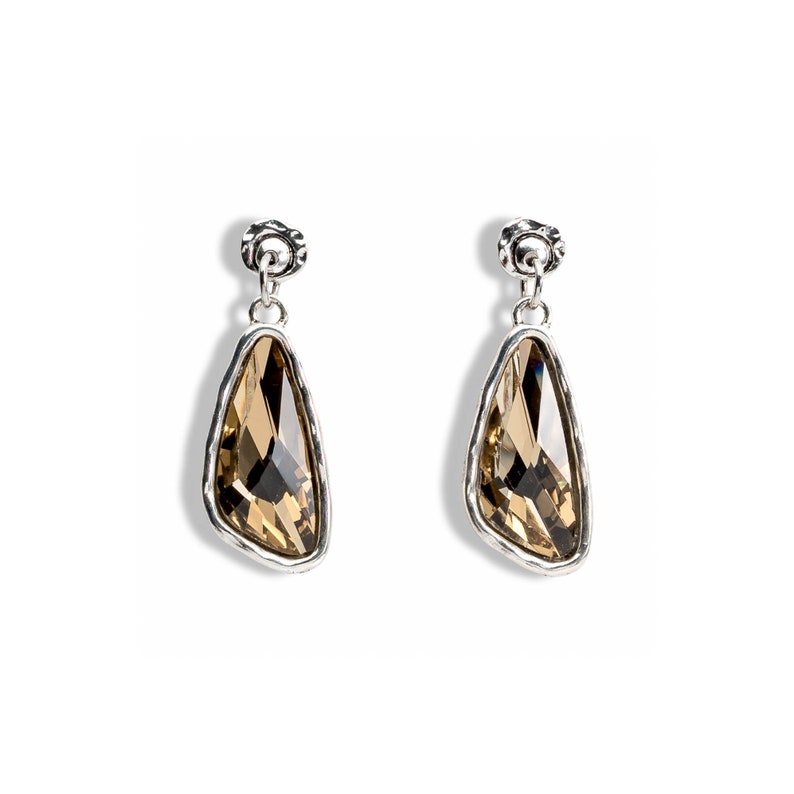 Elegant irregular Crystal earrings