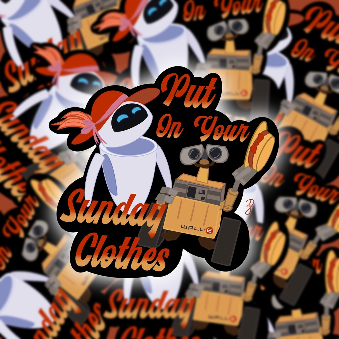 Walle/hello Dolly Mashup Sticker Etsy