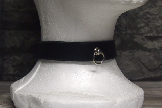 3 4 O Ring Choker Story Of O Choker Etsy