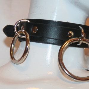 Gothic Large 3 O-ring Choker