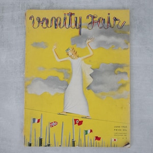 Vanity Fair Magazine June 1935 Antique, vintage Condé Nast, 1930s Vanity Fair