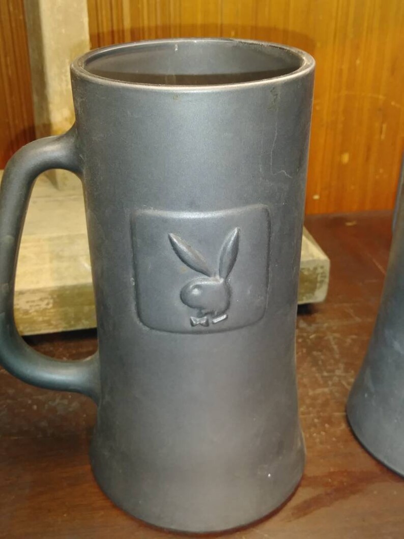 VINTAGE Collectible PLAYBOY Drinking Mugs Etsy