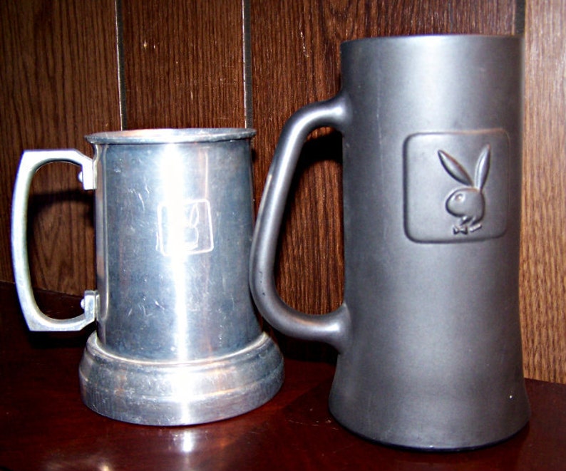 VINTAGE Collectible PLAYBOY Drinking Mugs Etsy