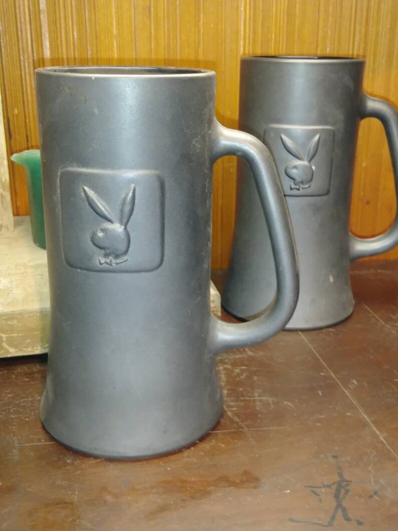 VINTAGE Collectible PLAYBOY Drinking Mugs Etsy