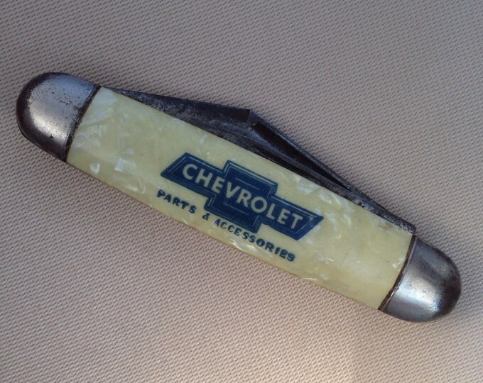 Chevrolet Pocket Knife, Chevrolet Advertising, Vintage Chevrolet
