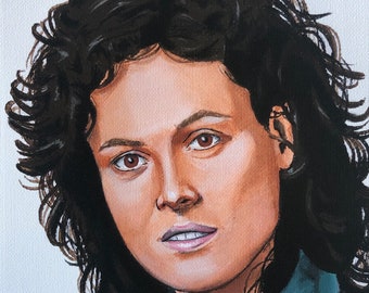 Sigourney Weaver in Alien  / Fine Art Print