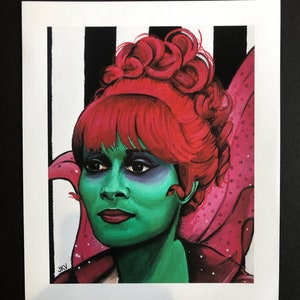 Patrice Martinez as Miss Argentina in Beetlejuice / Fine Art Print