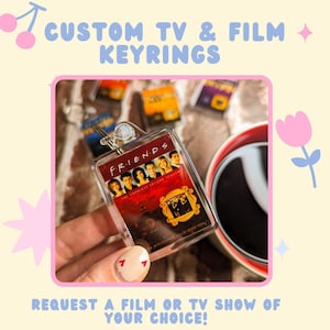 Custom - DVD, VHS, Book or Tcg Acrylic Keyring