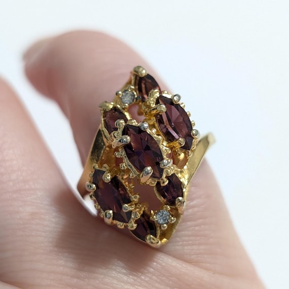 18kt hge vintage diamond - Gem