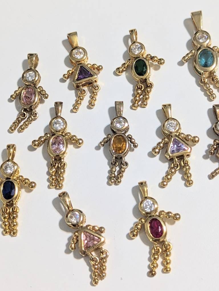 Baby shop birthstone charm