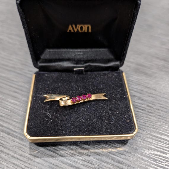 Vintage brooch avon award - Gem