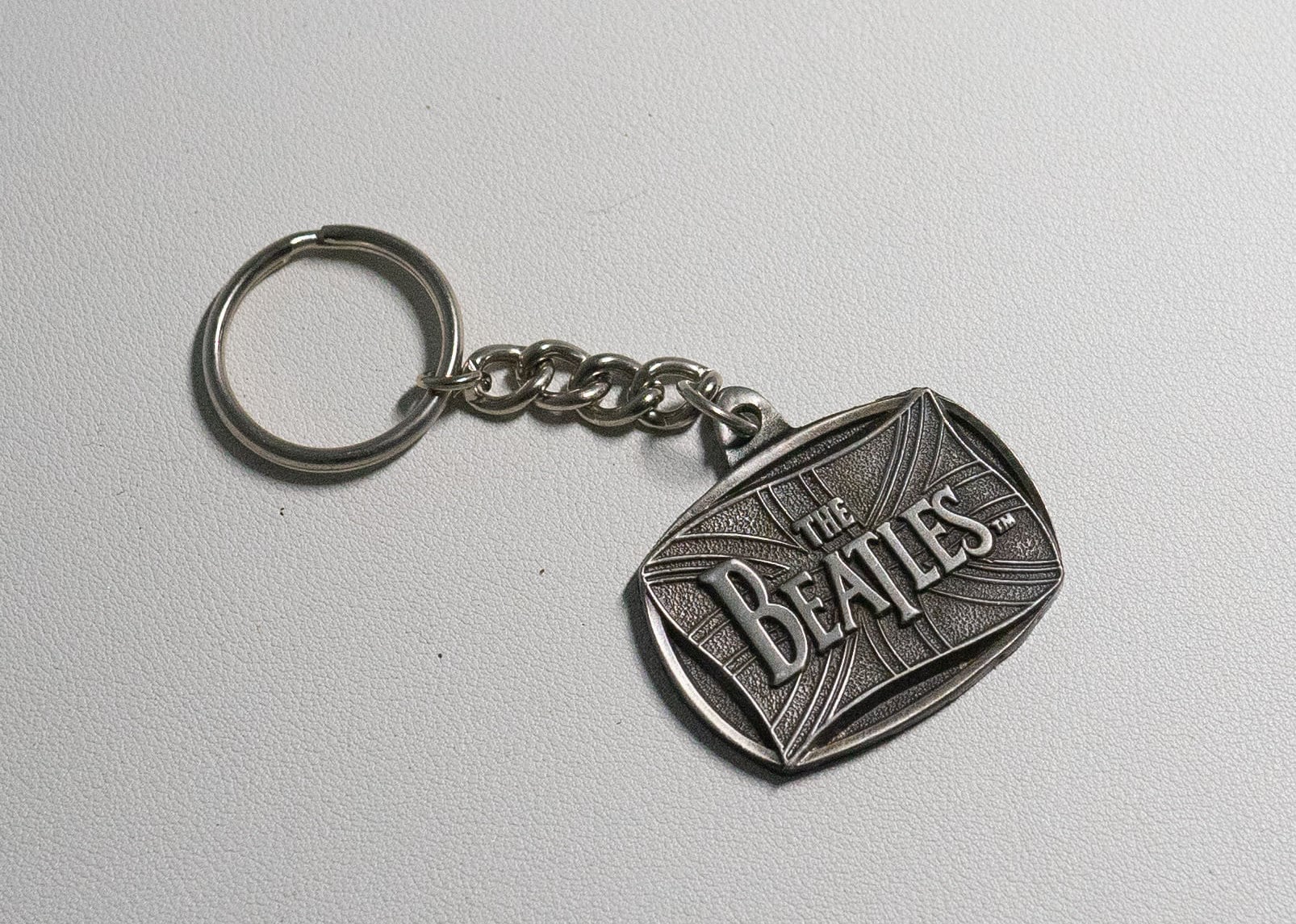 The Beatles Pewter Apple Corps Limited Key Chain Ring 1996 USA - Etsy