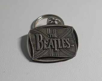 The Beatles Pewter Apple Corps Limited Key Chain Ring 1996 USA - Etsy