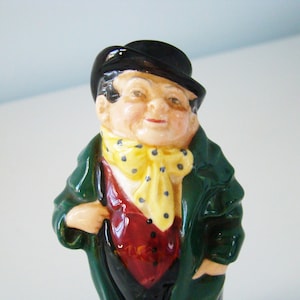 Vintage Dickens Figurine Royal Doulton Tony Weller 4&quot; Figurine M47 England Estate Market Collectible Art