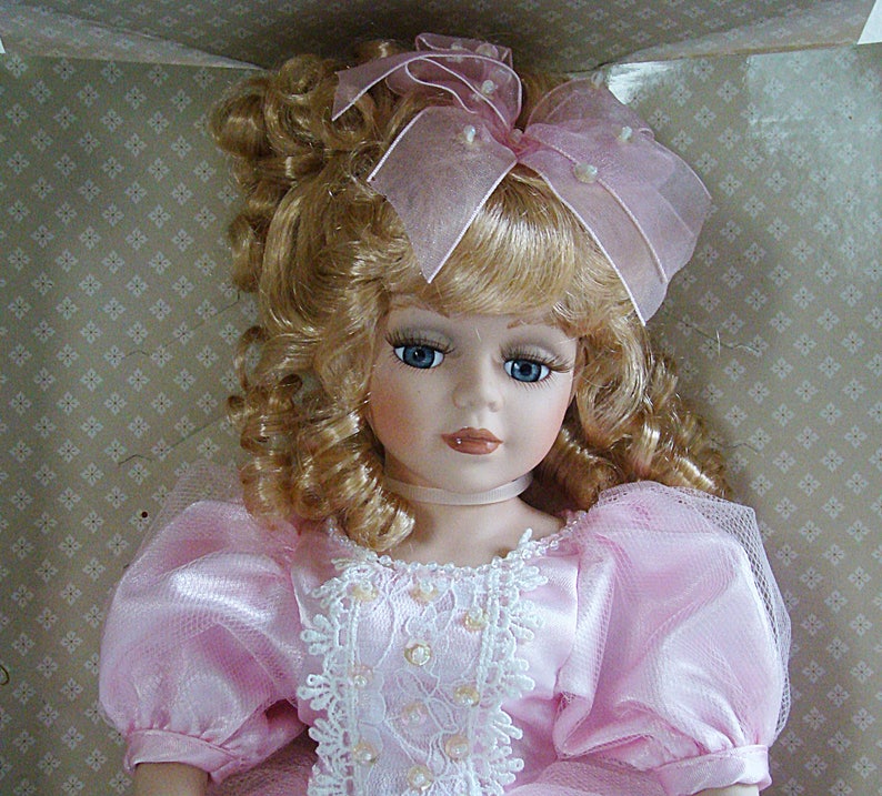 Vintage Collectors Choice Ballerina Porcelain Doll Genuine Etsy