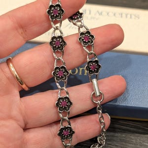 Avon Rosegay Cabrio Choker / Armband 1974 Avon Kollektion Avon Modeakzente Avon New Old Stock AUSGEZEICHNET