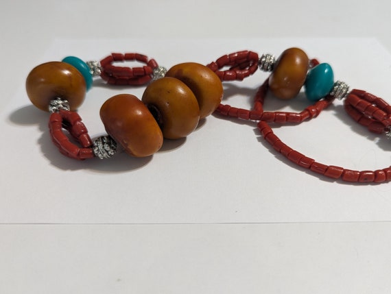 Moroccan Berber Necklace Traditional Handmade Lou… - image 6