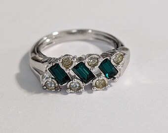 Bague Ancienne En Argent Massif 925 - Taille 54 - Alliance Jonc Créateur AVON - France