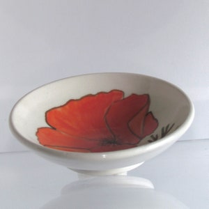 Trinket Bowl with California Poppy Design zdjęcie 6
