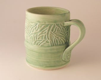 San Souci Mug with Winter Branch Design