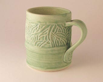 San Souci Mug with Winter Branch Design