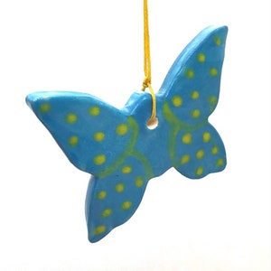 Blue Butterfly Ornament image 5