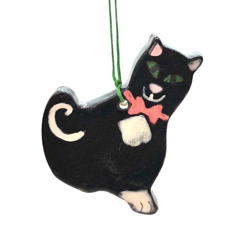 Tuxedo Kitty Ornament image 1