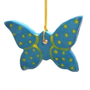 Blue Butterfly Ornament image 1