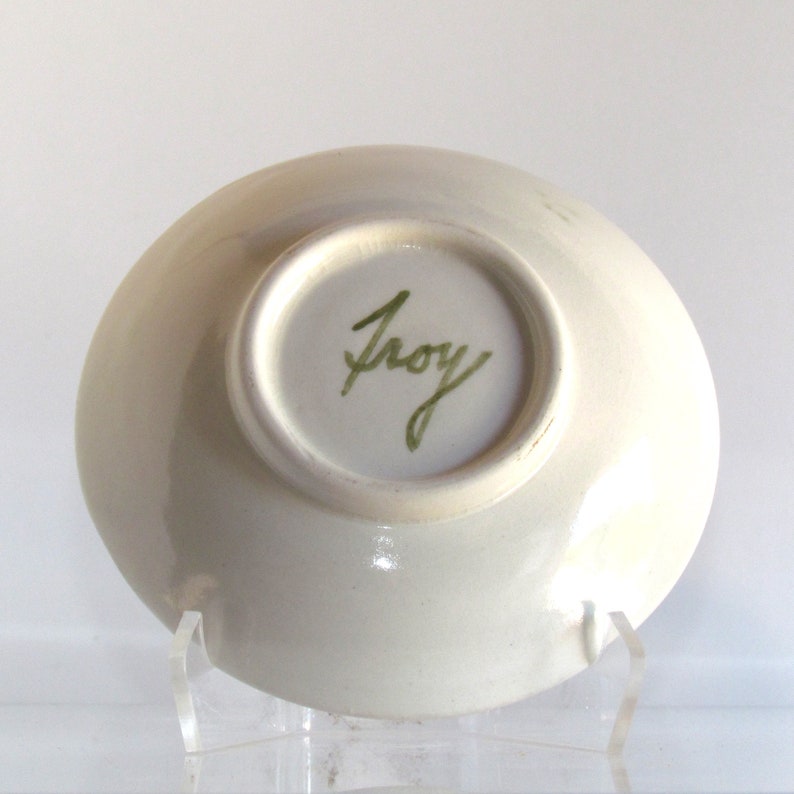 Trinket Bowl with California Poppy Design image 7