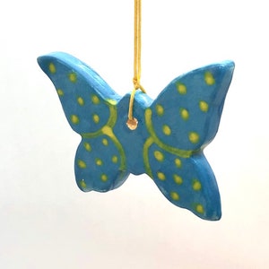 Blue Butterfly Ornament image 3