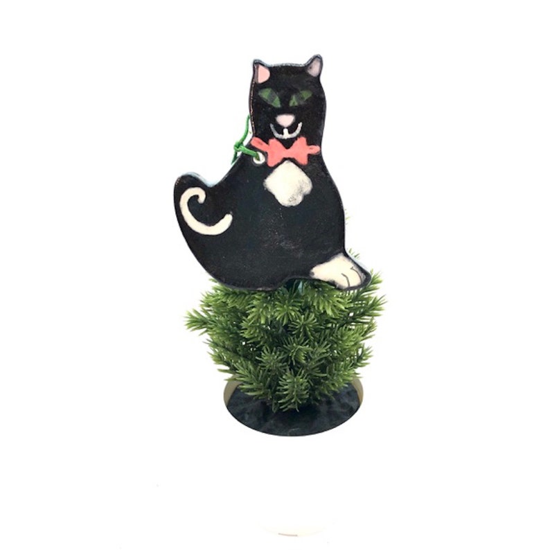 Tuxedo Kitty Ornament image 4