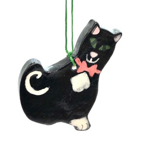 Tuxedo Kitty Ornament image 3